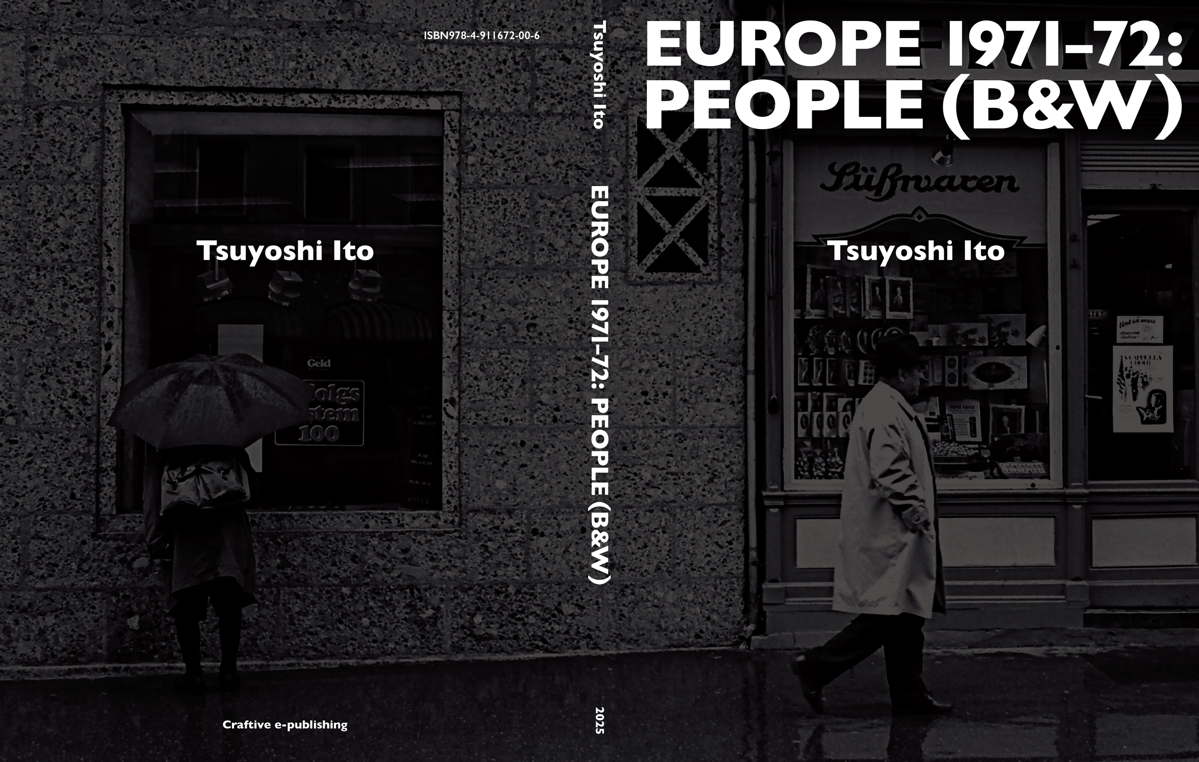 EUROPE 1971-72: PEOPLE (B&W)paperback表紙